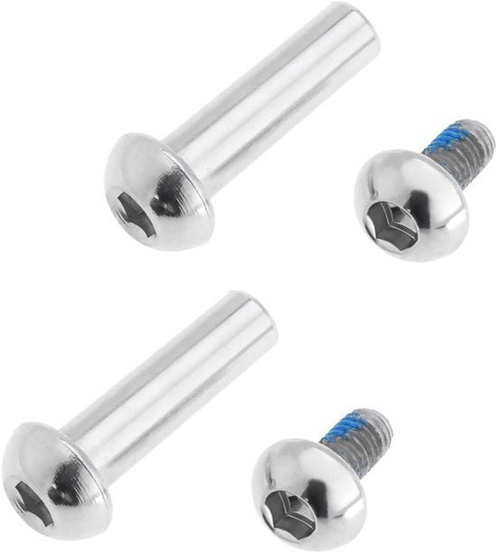 Fiets achter montagebout voor vering en schokdemper - M8 - semi-ronde zeshoekige socket - vergrendelingsschroeven - vrouwelijke nagel - 12mm subnagels - mountainbike-accessoires