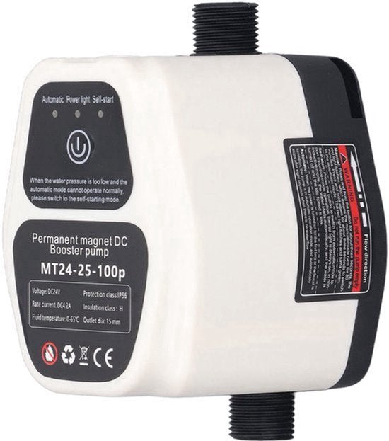Home Booster Pomp 100W - 24V - Mini Centrifugaal Pomp voor Waterdruk Verhoging