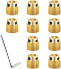 40-40 tanden extruder aandrijfwiel compatibel met CR-10 CR-10S S4 S5 Ender 3 Pro MK7/8 3D-printer - hoogwaardige materialen - inclusief sleutel. .