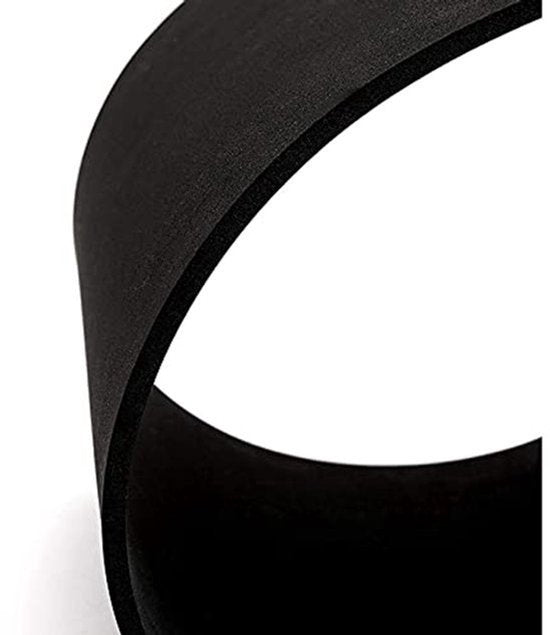 Zwarte EVA-schuimplaten rol 6 mm - Cosplay-materialen 13,7" x 39"