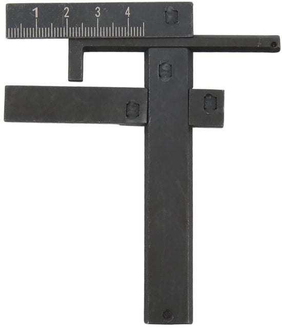 Carburateur vlotter hoogtemeter, metrisch display, staal, 0-40 mm verstelbare carburateur, carburateur vlotter niveaumeter, motorfietsgereedschap voor de meeste motorfietsen
