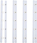 Busk Corset met Zilverkleurige Knopen - Haak Busks - Corset van Veerstaal Uitbenen - Naaien en Sluiten van Korsetten - Vrouwen - 280 mm - Zwart