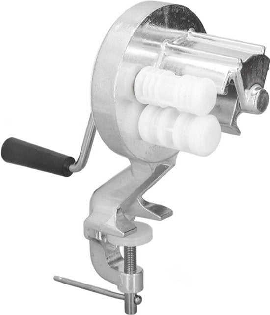 Handmatige Cavatelli pastamachine met zwengel - Draagbare pasta maker van aluminiumlegering - Maximale dikte