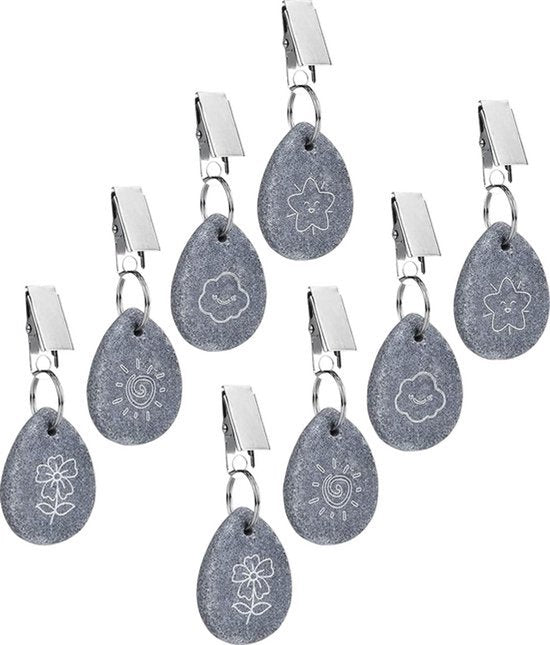 Tafelkleed gewichtjes voor buiten - Tafelkleed gewichtjes - Tafelkleedgewichtjes - Tafelkleed hangers - Tafelkleedhangers verzwaard - 8 stuks - Must have voor uw tafelkleed!