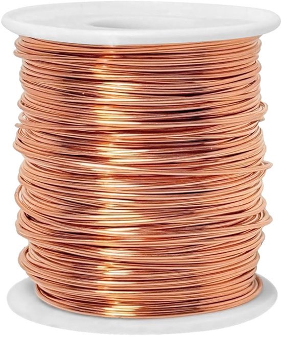 Gadgets - koperdraad - koperdraad tegen slakken - koperdraad tuinieren - zuiver koperdraad - koperdraad 0,3 mm - koperdraad ongelakt - koperdraad sieraden maken - 100m 0.3mm