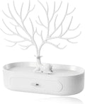 Sieradenstandaard Boom 3 in 1 Houder met Lade voor Vrouwen - Herten Decoratie voor Ringen Armbanden Oorbellen Kettingen