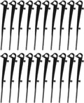 20 stuks gootborstelclips, gootborstelbladvanger bevestigingsclip, gootnetclip, kunststof gootbeschermerclip