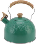 Theepot 2.5L RVS - Fluitketel met ergonomische anti-verbrande handgreep