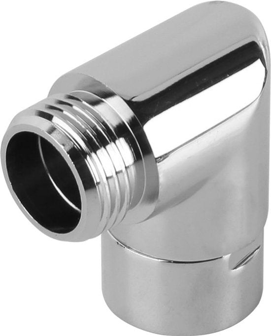 Douchekop elleboogadapter 90 graden Douchekop elleboogadapter G1/2 elleboogconnector voor aan de muur gemonteerde handdouche-armverlenging elleboogconnector