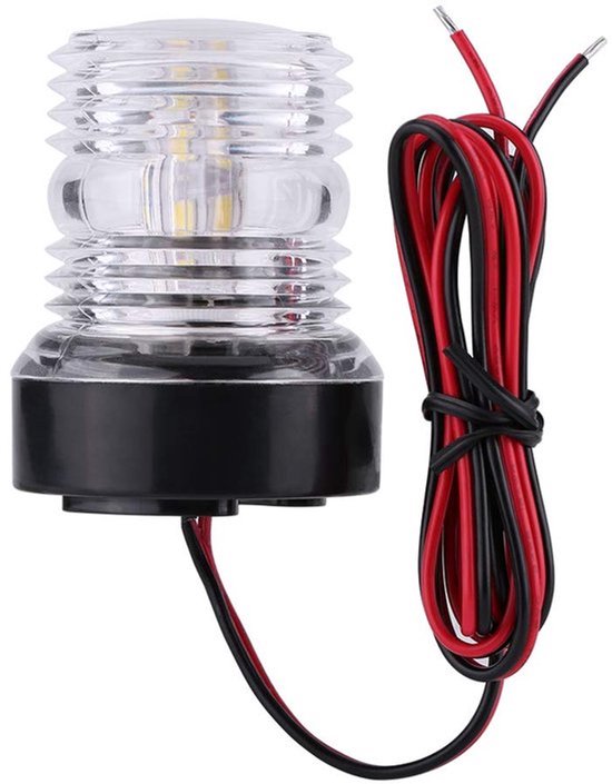 Marine Boot Ankerlicht Rond 360°12V Boot Mastlicht Marine Navigatieverlichting Signaallampen Waterbestendige Marine Navigatieverlichting Draagbaar