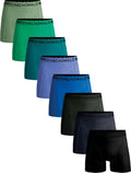Muchachomalo Boxershorts Heren – 8 Pack – Katoenen Ondergoed – Normale Lengte – Heren Onderbroeken