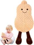 Glimlachende Pinda Pluche Pop 35 cm voor Kinderen - Zacht Pluche Dier met Amuseable Design - Grappig Cadeau