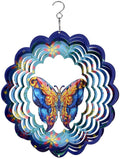 Hangende Windspinner, 32x25cm Vlinder Metalen Windspinners Artistieke 3d Hangende Windspinner Vlindercadeaus voor Vrouwen Mannen Tuin Tuin Gang Decoratie