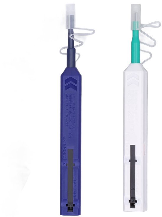 Fiber Optische Cleaner, Fiber Cleaner Reinigingspen LC MU 1.25mm Ferrule Connectors Fiber Cleaner voor SC FC ST E2000