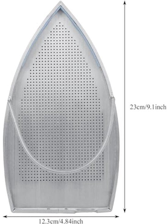 Aluminium Strijkijzer Cover - Beschermplaat - Geschikt voor de meeste Strijkijzers - 23 x 12,3 cm