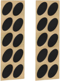 20 stuks muis PTFE-glijders compatibel met Logitech M500 MX610 MX620 16,8 x 9 mm