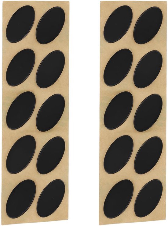 20 stuks muis PTFE-glijders compatibel met Logitech M500 MX610 MX620 16,8 x 9 mm