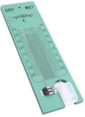 Marine Psychrometer Hoge nauwkeurigheid Hout Kunststof Composiet Boot Nat Droog Bol Thermometer Hygrometer