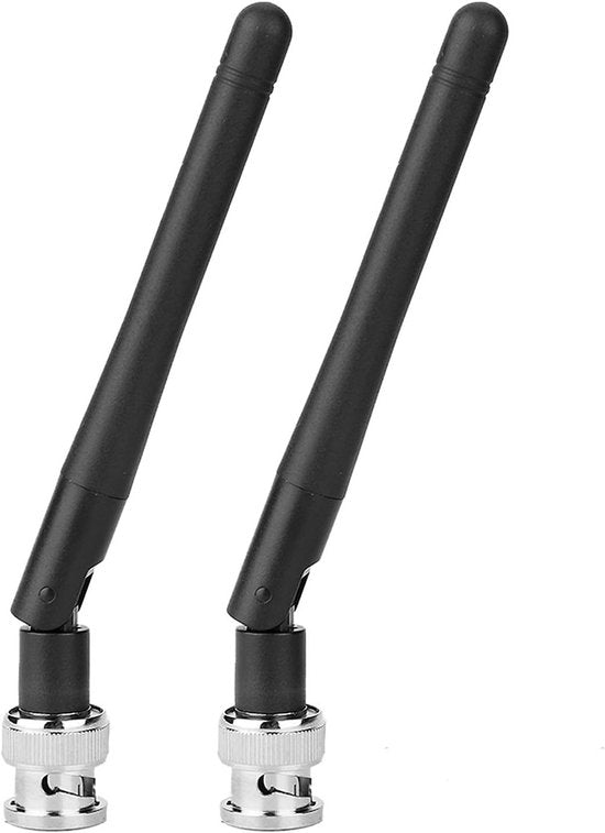UHF Antenne - 2 STKS BNC Connector voor EW100 EW300 EW500 G3 Ontvanger HM .