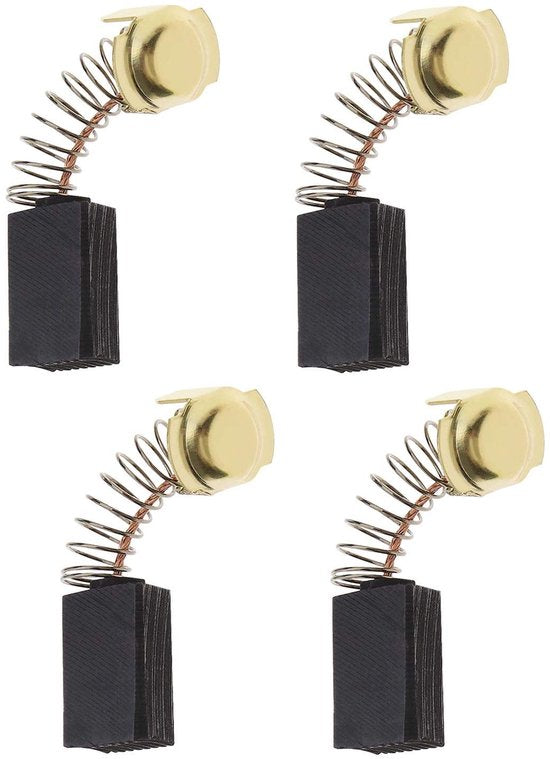 Dailygoody - Motor Koolborstels - 7mm x 11mm x 17mm/18.5mm - 2 Paar - Geschikt voor Hitachi en DeWalt - Onderdeel voor Elektrische Motoren