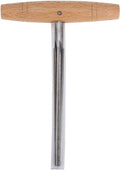 - Viool reparatie tool - Luthier gereedschap - Rvs Taps Ruimer - Houten Handvat - Peg Gat - Geschikt voor 3/4 en 4/4 Viool - Luthier reparatie - Houten gereedschap voor viool reparatie