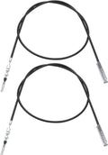 2 stuks Grasmaaier Aandrijfsnoer Koppeling 54510-VB5-800 Maaier Koppeling Snoer 132cm voor Thuis Tuinieren Compatibel Met Honda HR194 HR214 HR216 HRA216