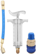 Olie-injectietool 30ML - Airconditioning Injector met 1/4 inch Aansluiting - Blauwe Verf