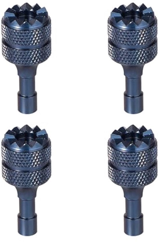 3 Pro/4 Pro-bedieningssticks, 4 afneembare drone-joysticks voor DJI Mini 3/Mini 3 Pro/Mini 4 Pro/Air 3/Mavic 3 Pro RC & RC 2 Vervangende accessoires voor afstandsbediening (blauw)