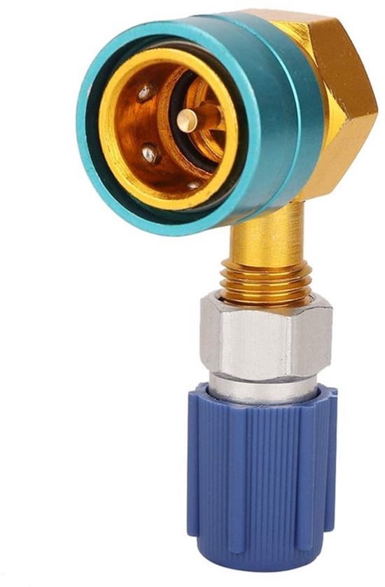 R1234yf adapter, R1234yf koelmiddel, R1234YF naar R134A lage zijde snelle koppeling adapter auto airconditioning